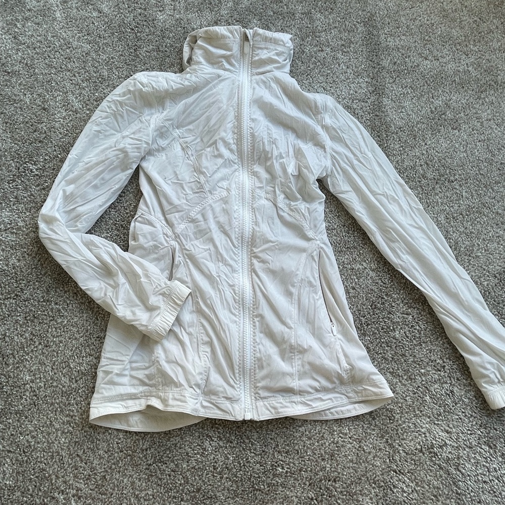 COPY - Lululemon White Light Jacket (Sz 2)